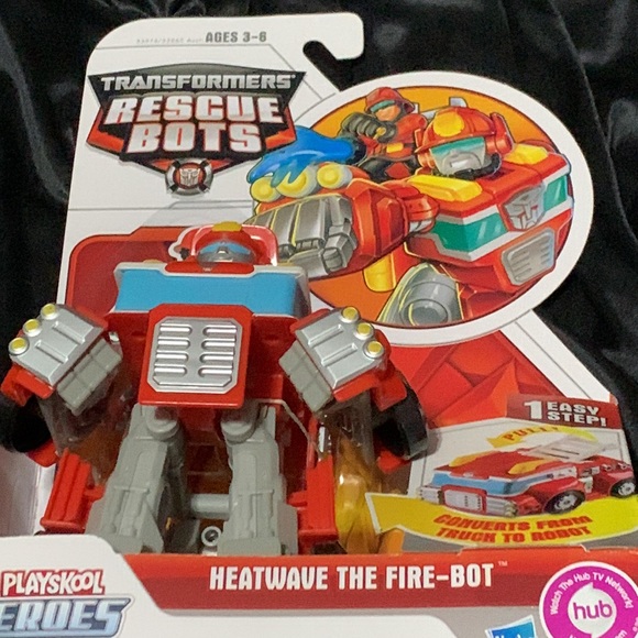 HASBRO- TRANSFORMERS- HEATWAVE THE FIRE-BOT 🆕 COLLECTOR CONDITION - Picture 2 of 16